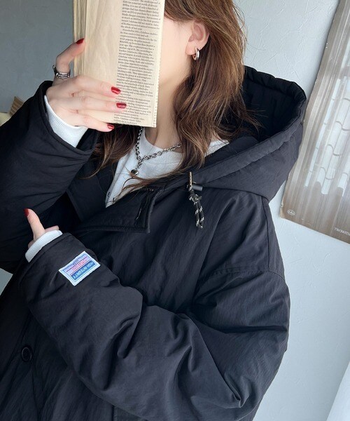 クラシカルエルフ（Classical Elf）/《Javaジャバコラボ》カジュアル派もキレイめ派も注目。bigポケットフード付き中綿ブルゾン