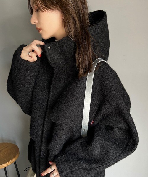 クラシカルエルフ（Classical Elf）/《JaVa ジャバコラボ》大人の高見えカジュアル。テディシャギービッグフードブルゾン