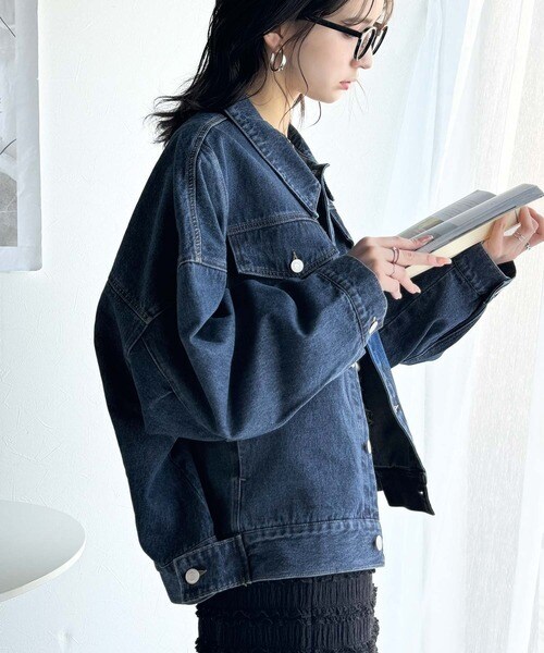 クラシカルエルフ（Classical Elf）/《Javaジャバコラボ》羽織るだけでこなれ見え。コクーンシルエットビッグGジャン