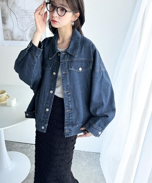 クラシカルエルフ（Classical Elf）/《Javaジャバコラボ》羽織るだけでこなれ見え。コクーンシルエットビッグGジャン