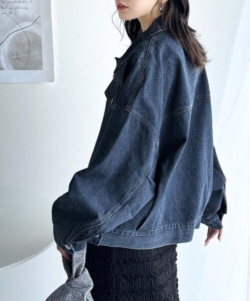 クラシカルエルフ（Classical Elf）/《Javaジャバコラボ》羽織るだけでこなれ見え。コクーンシルエットビッグGジャン