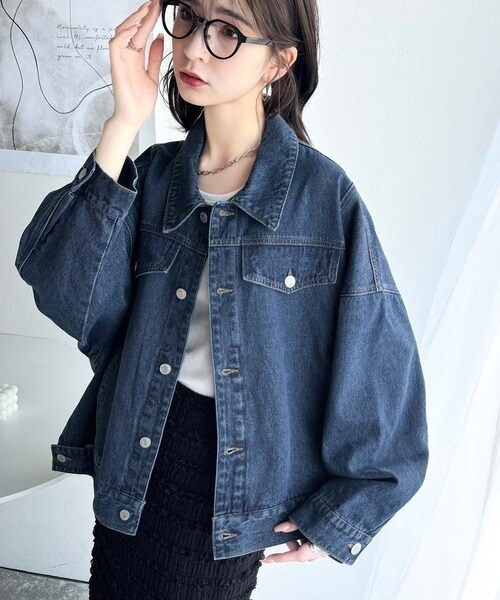 クラシカルエルフ（Classical Elf）/《Javaジャバコラボ》羽織るだけでこなれ見え。コクーンシルエットビッグGジャン