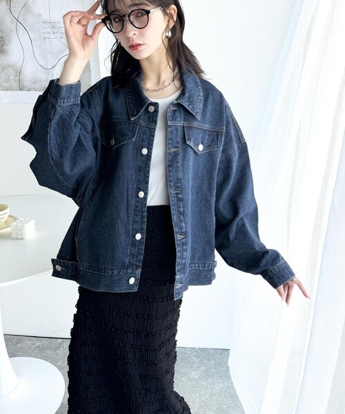 クラシカルエルフ（Classical Elf）/《Javaジャバコラボ》羽織るだけでこなれ見え。コクーンシルエットビッグGジャン