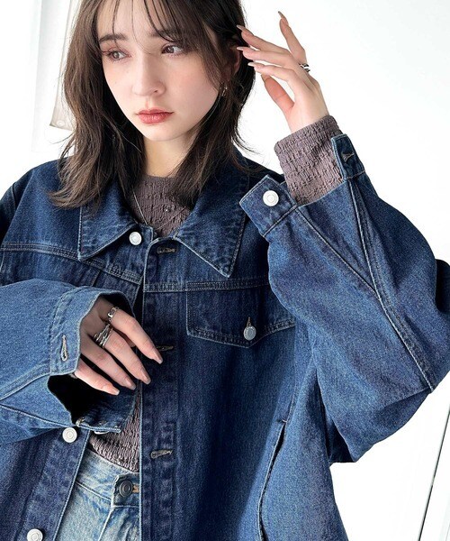 クラシカルエルフ（Classical Elf）/《Javaジャバコラボ》羽織るだけでこなれ見え。コクーンシルエットビッグGジャン