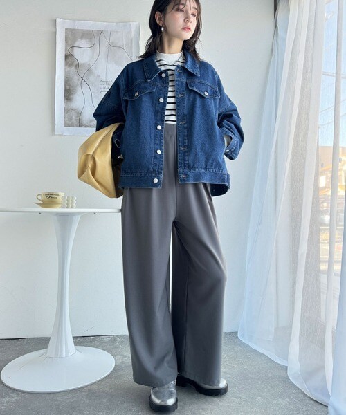 クラシカルエルフ（Classical Elf）/《Javaジャバコラボ》羽織るだけでこなれ見え。コクーンシルエットビッグGジャン