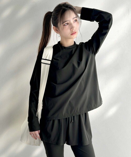 クラシカルエルフ（Classical Elf）/【接触冷感】《JaVaジャバコラボ》UVカット＆遮熱機能付き♪ラッシュガード5点セット