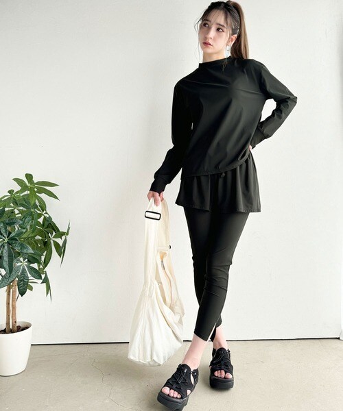 クラシカルエルフ（Classical Elf）/【接触冷感】《JaVaジャバコラボ》UVカット＆遮熱機能付き♪ラッシュガード5点セット