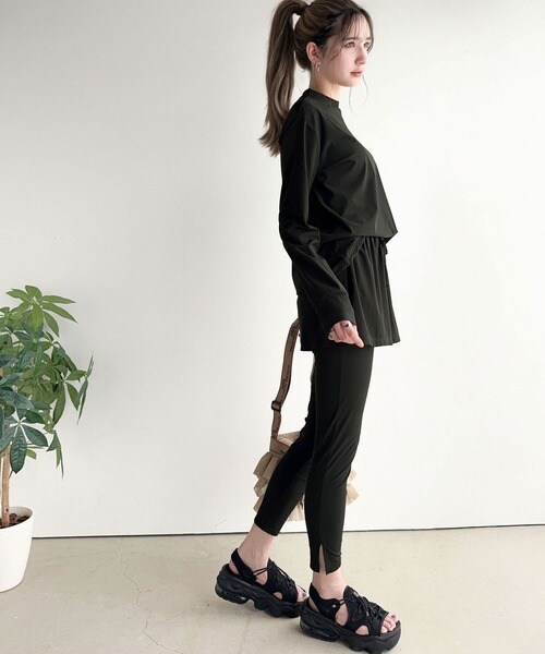 クラシカルエルフ（Classical Elf）/【接触冷感】《JaVaジャバコラボ》UVカット＆遮熱機能付き♪ラッシュガード5点セット