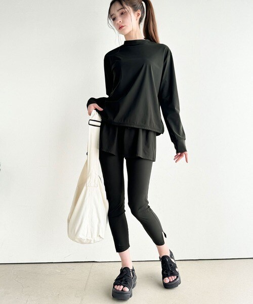 クラシカルエルフ（Classical Elf）/【接触冷感】《JaVaジャバコラボ》UVカット＆遮熱機能付き♪ラッシュガード5点セット