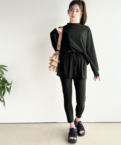 クラシカルエルフ（Classical Elf）/【接触冷感】《JaVaジャバコラボ》UVカット＆遮熱機能付き♪ラッシュガード5点セット