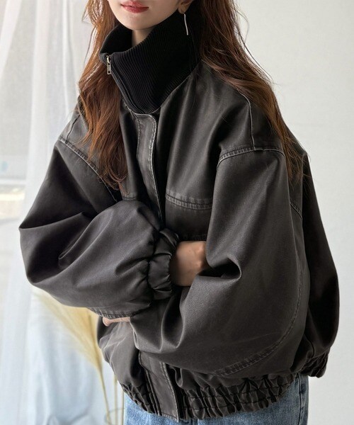 クラシカルエルフ（Classical Elf）/《JaVaジャバコラボ》ゆるっとシルエット。ヴィンテージ加工フェイクレザージャケット