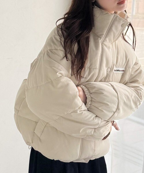 クラシカルエルフ（Classical Elf）/2025AW新作《JaVaコラボ》トレンド感も暖かさも叶える。ショート丈スタンドネック中綿ジャケット