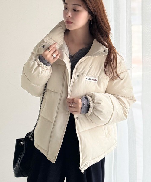 クラシカルエルフ（Classical Elf）/2025AW新作《JaVaコラボ》トレンド感も暖かさも叶える。ショート丈スタンドネック中綿ジャケット