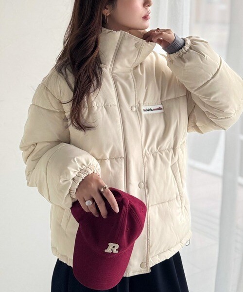 クラシカルエルフ（Classical Elf）/2025AW新作《JaVaコラボ》トレンド感も暖かさも叶える。ショート丈スタンドネック中綿ジャケット