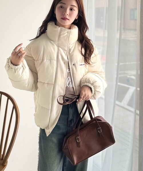 クラシカルエルフ（Classical Elf）/2025AW新作《JaVaコラボ》トレンド感も暖かさも叶える。ショート丈スタンドネック中綿ジャケット