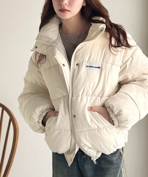 クラシカルエルフ（Classical Elf）/2025AW新作《JaVaコラボ》トレンド感も暖かさも叶える。ショート丈スタンドネック中綿ジャケット