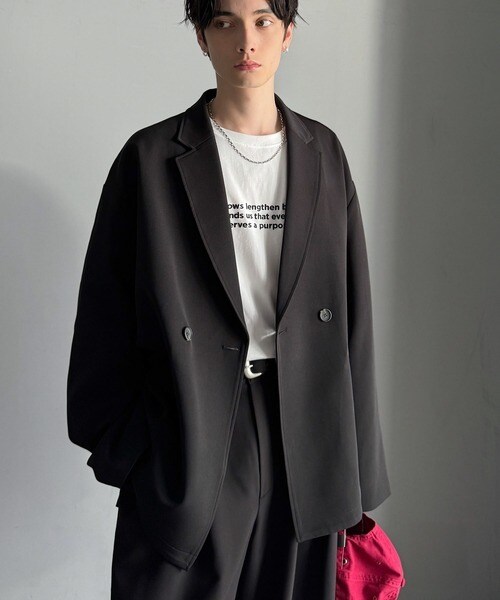 クラシカルエルフ（Classical Elf）/【Classical Origin】「大人の風格。」ダブルテーラードオーバーサイズジャケット