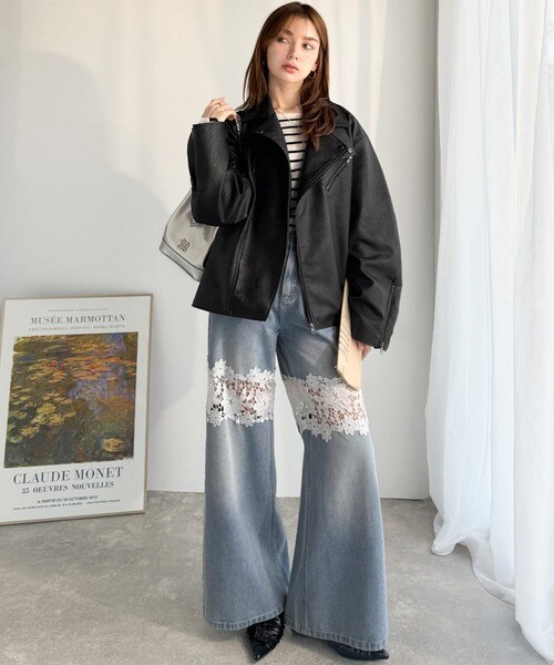 【NEW】クラシカルエルフ（Classical Elf）/《JaVaジャバコラボ》こなれ感、爆上がり。フェイクレザーライダースジャケット