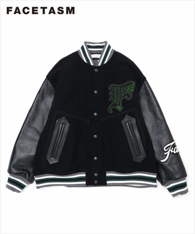 スタイライズ（STYLISE）/【FACETASM】PATCHED STADIUM JACKET