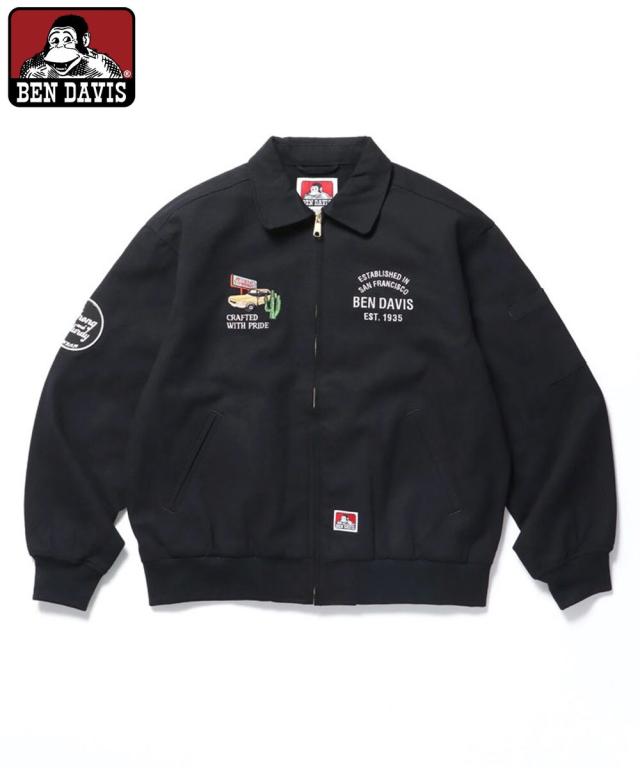 ベンデイビス（BEN DAVIS）/【BEN DAVIS】COTTON DUCK SOUVENIR JACKET [24780005]の通販は 10,582円