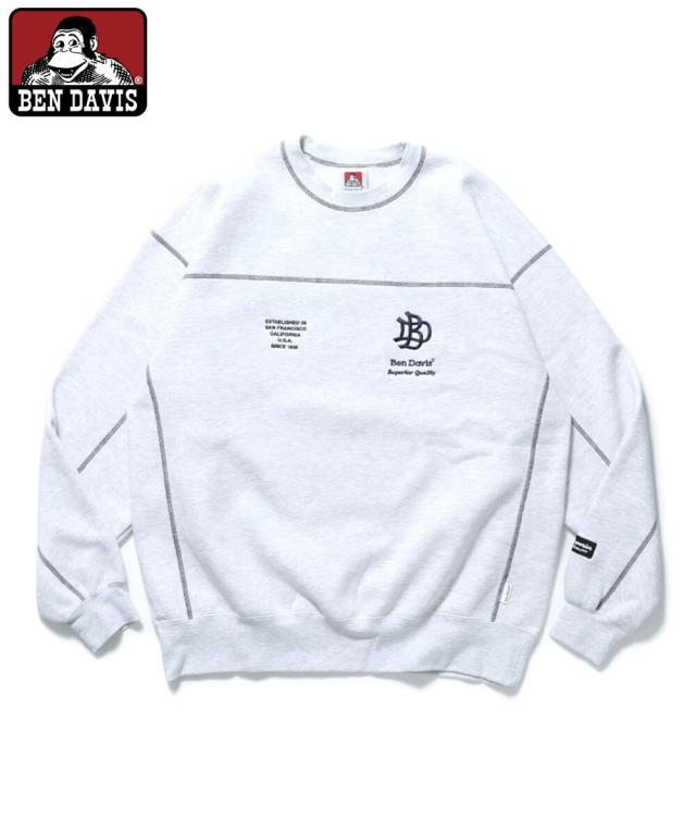 ベンデイビス（BEN DAVIS）/【BEN DAVIS】CONTRAST STITCH CREW [24780060]の通販は
