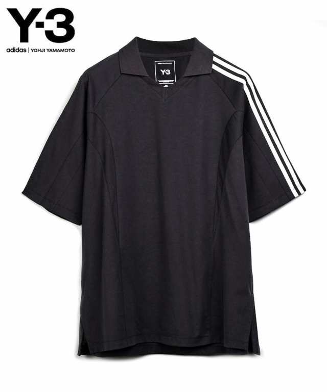 Y−3（Y−3）/【Y−3】CUT LINE TEE / ブラック [JN4877]の通販は