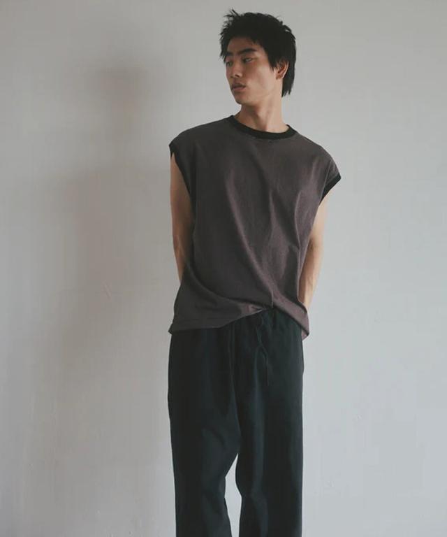 スタイライズ（STYLISE）/【alvana】NARROW BORDER NO SLEEVE TEE SHIRTS スタイライズ（STYLISE）/【alvana】NARROW BORDER NO SLEEVE TEE