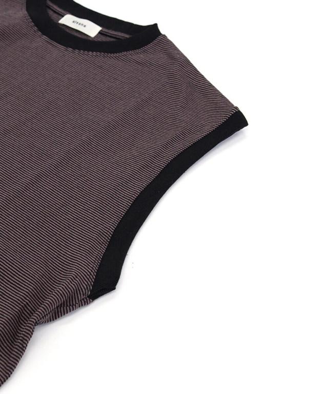スタイライズ（STYLISE）/【alvana】NARROW BORDER NO SLEEVE TEE SHIRTS スタイライズ（STYLISE）/【alvana】NARROW BORDER NO SLEEVE TEE
