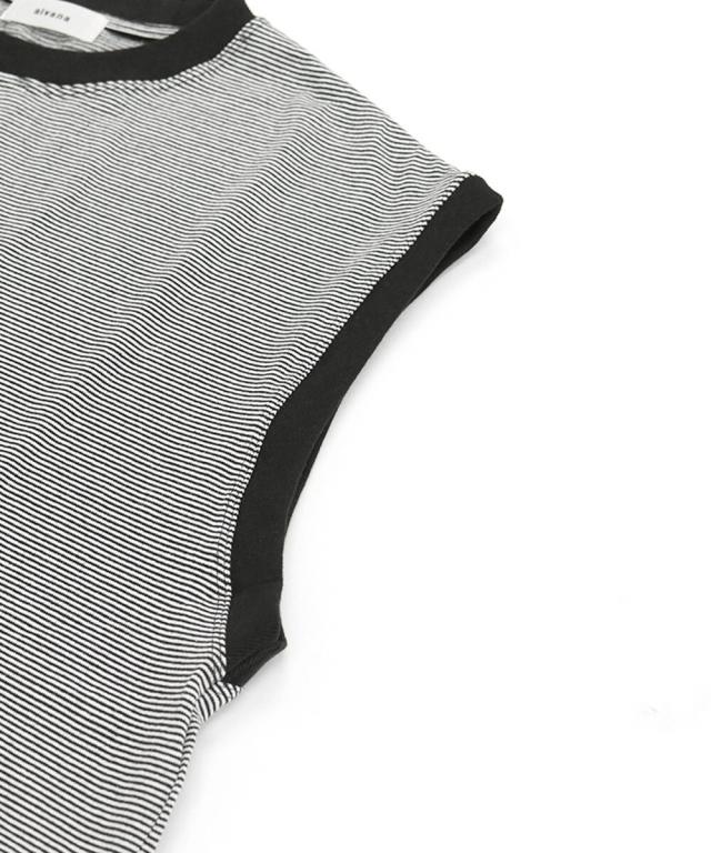 スタイライズ（STYLISE）/【alvana】NARROW BORDER NO SLEEVE TEE SHIRTS