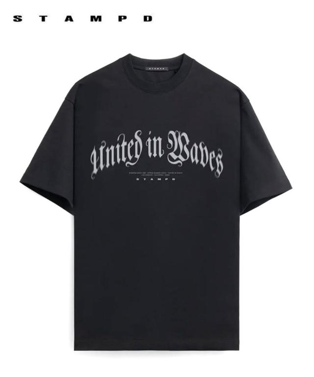 スタイライズ（STYLISE）/【STAMPD】UNITED IN WAVES RELAXED TEE / ブラック
