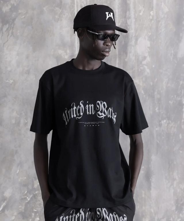 スタイライズ（STYLISE）/【STAMPD】UNITED IN WAVES RELAXED TEE / ブラック_1