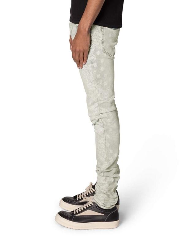 スタイライズ（STYLISE）/【mnml】X696 PAISLEY PATTERNED SKINNY DENIM [I]_14