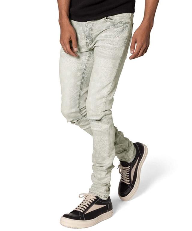 スタイライズ（STYLISE）/【mnml】X696 PAISLEY PATTERNED SKINNY DENIM [I]_16