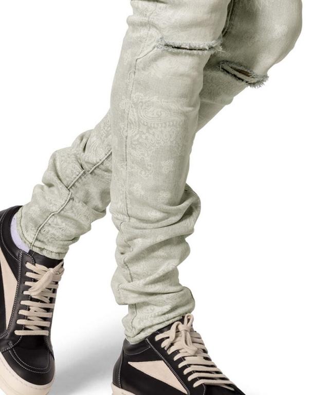 スタイライズ（STYLISE）/【mnml】X696 PAISLEY PATTERNED SKINNY DENIM [I]_18