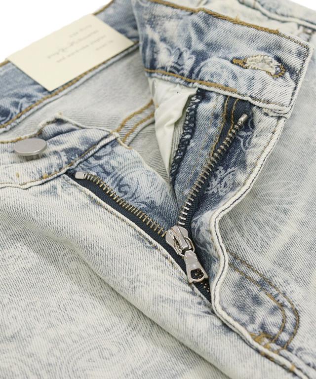 スタイライズ（STYLISE）/【mnml】X696 PAISLEY PATTERNED SKINNY DENIM [I]_5