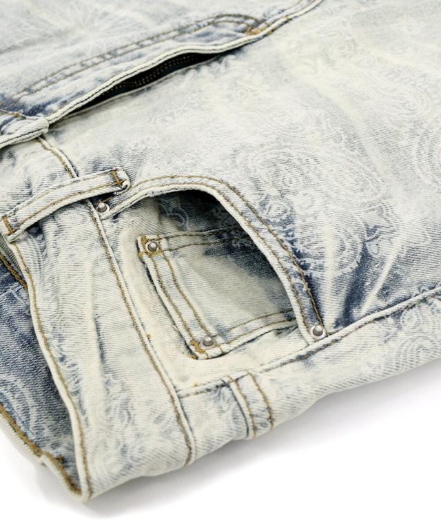 スタイライズ（STYLISE）/【mnml】X696 PAISLEY PATTERNED SKINNY DENIM [I]_7