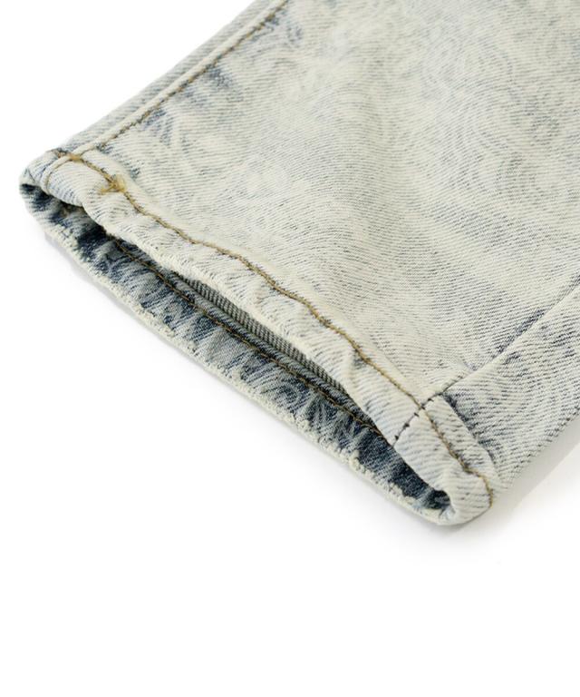 パンツ mnml PAISLEY SKINNY DENIM PANTS X165 PAISLEY STRETCH DENIM デニム スキニーパンツ|mnml