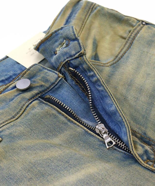 スタイライズ（STYLISE）/【mnml】X201 RHINESTONE SKINNY DENIM [I]