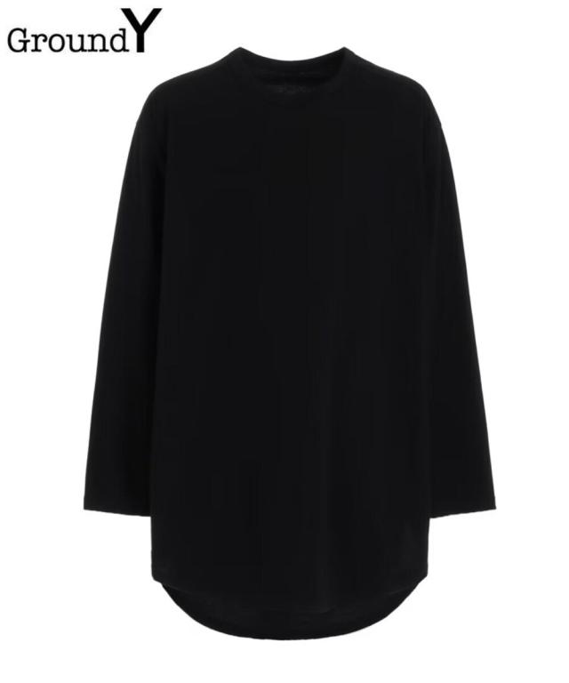 スタイライズ（STYLISE）/【Ground Y】COTTON JERSEY HEM ROUND JUMBO T−SHIRT