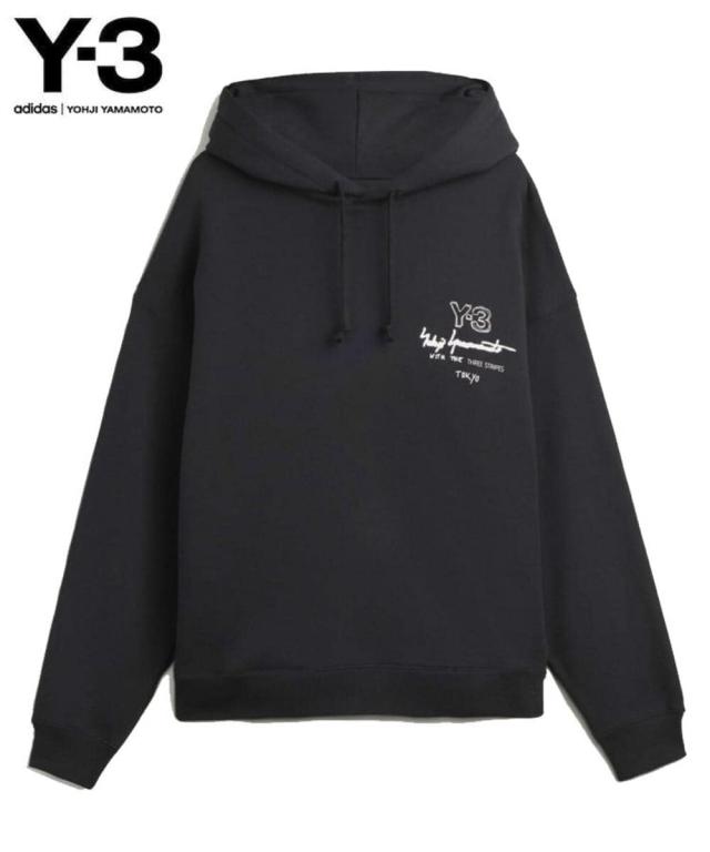 Y−3（Y−3）/【Y−3】Y−3 GRAPHIC FT HOODIE [KB2604]