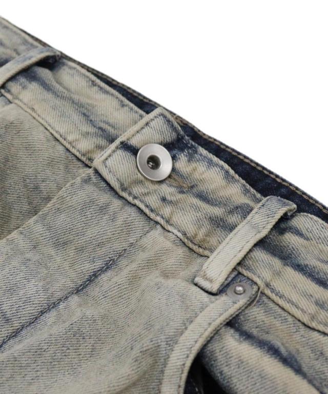 スタイライズ（STYLISE）/【DRKSHDW】DOUBLE CARGO JEANS / ミネラル