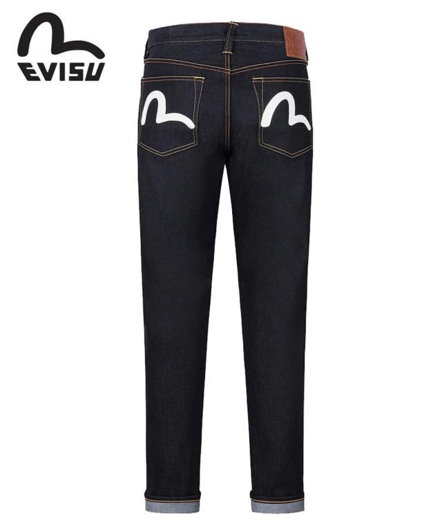 エヴィス（EVISU）/【EVISU】2017 ECRU SEAGULL PRINT JEANS