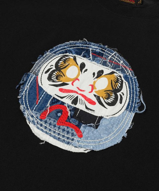 NEW】スタイライズ（STYLISE）/【EVISU】HT SASHIKO DARUMA APPLIQUE S