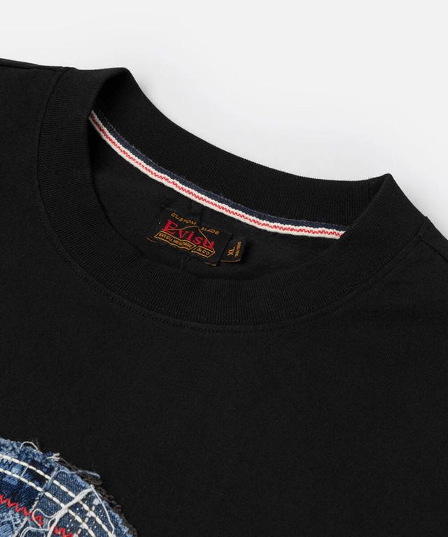 スタイライズ（STYLISE）/【EVISU】HT SASHIKO DARUMA APPLIQUE S/S TEE [2EAHTM5 NEW】スタイライズ（STYLISE）/【EVISU】HT SASHIKO DARUMA APPLIQUE S