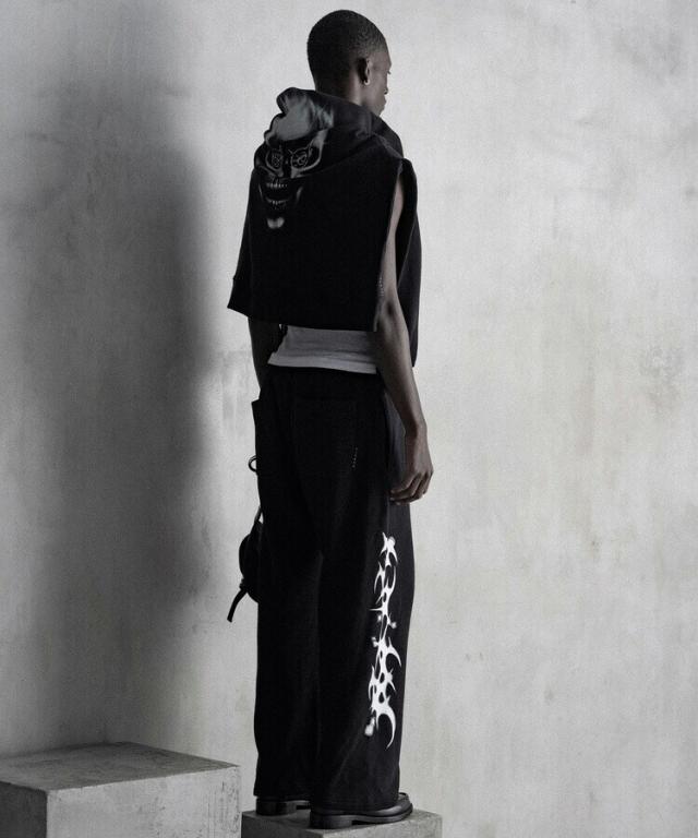 スタイライズ（STYLISE）/S．DAIMON SWEATPANT 01 / ブラック [SLA−M4103SP]_3