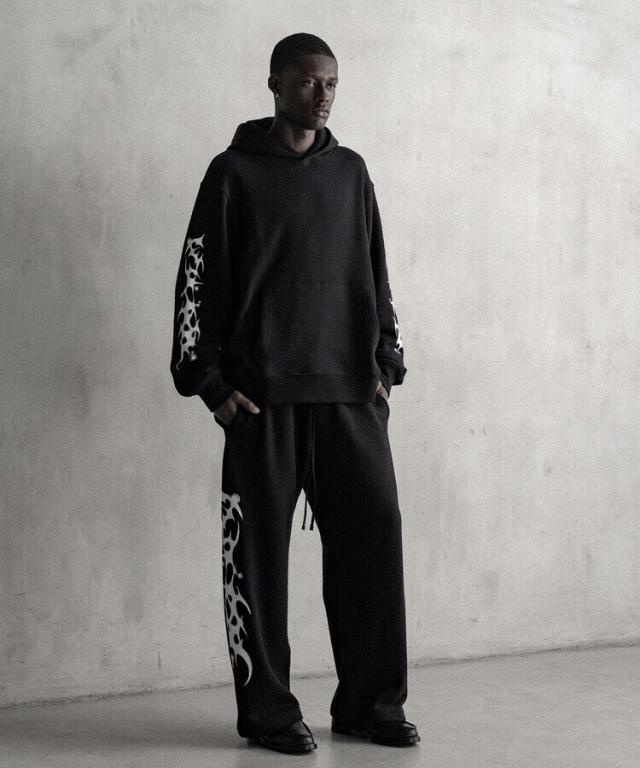 スタイライズ（STYLISE）/S．DAIMON SWEATPANT 01 / ブラック [SLA−M4103SP]_4