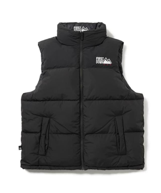 ファーストダウン（FIRST DOWN EX）/BUBBLE DOWN VEST MICROFT (バブルダウンベスト マイクロフト) / 5カラー