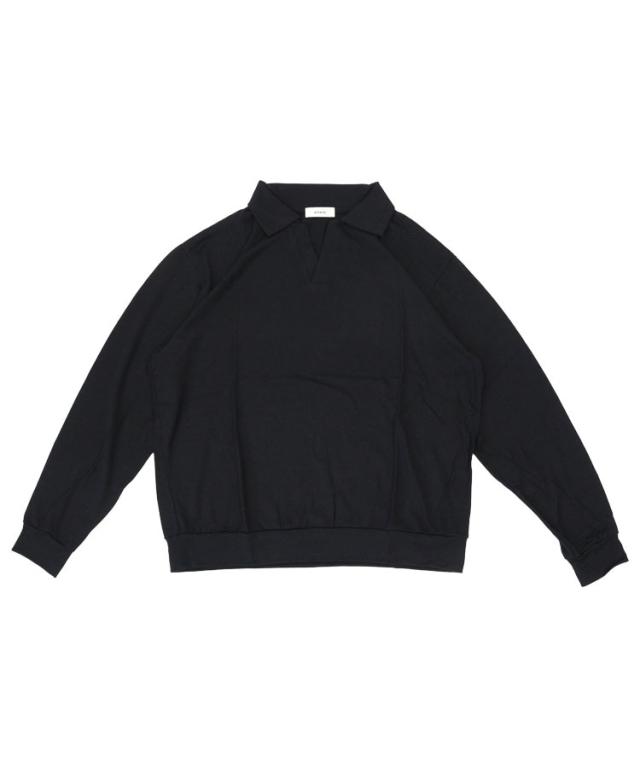 スタイライズ（STYLISE）/MERINO WOOL SKIPPER L/S SWEAT SHIRTS / ブラック [ALV−0