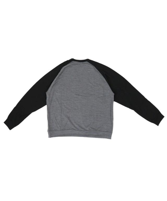 スタイライズ（STYLISE）/WOOL L/S SWEAT TEE SHIRTS / グレー