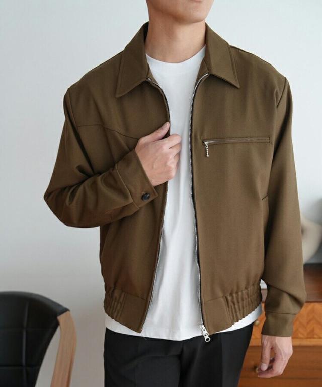 スタイライズ（STYLISE）/Front zip jacket / 2カラー [C]_11